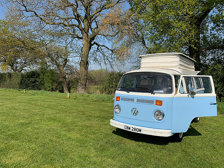 Volkswagen 1973 T2 Baywindow Campervan hire Huddersfield