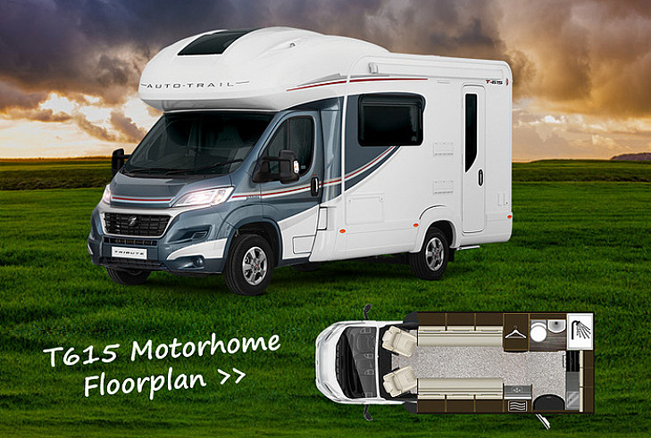 Auto Trail Tribute T615 hire Wigan