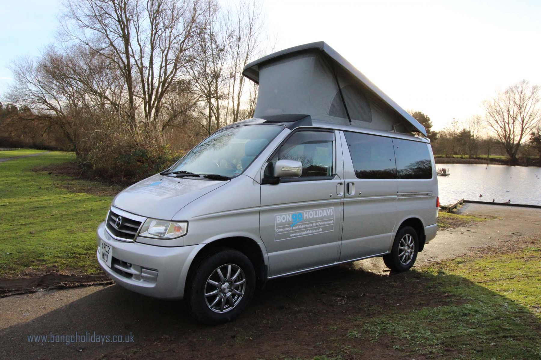 Campervan hire Peterborough Mazda Bongo