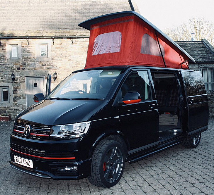 VW T6 GTI Highline Pop-top hire Holmesfield