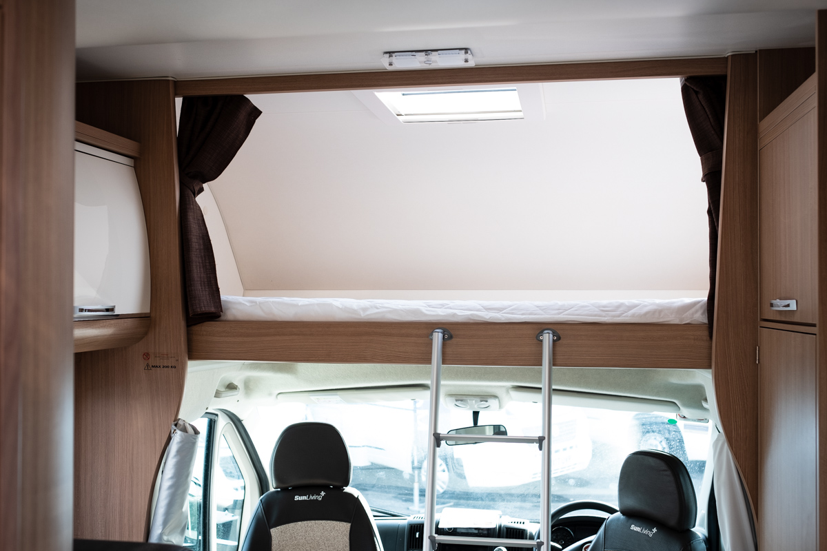 Motorhome hire Bristol Sun Living A35SP