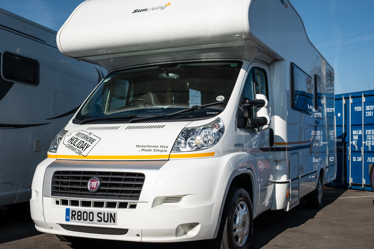 Motorhome hire Bristol Sun Living A35 Lido