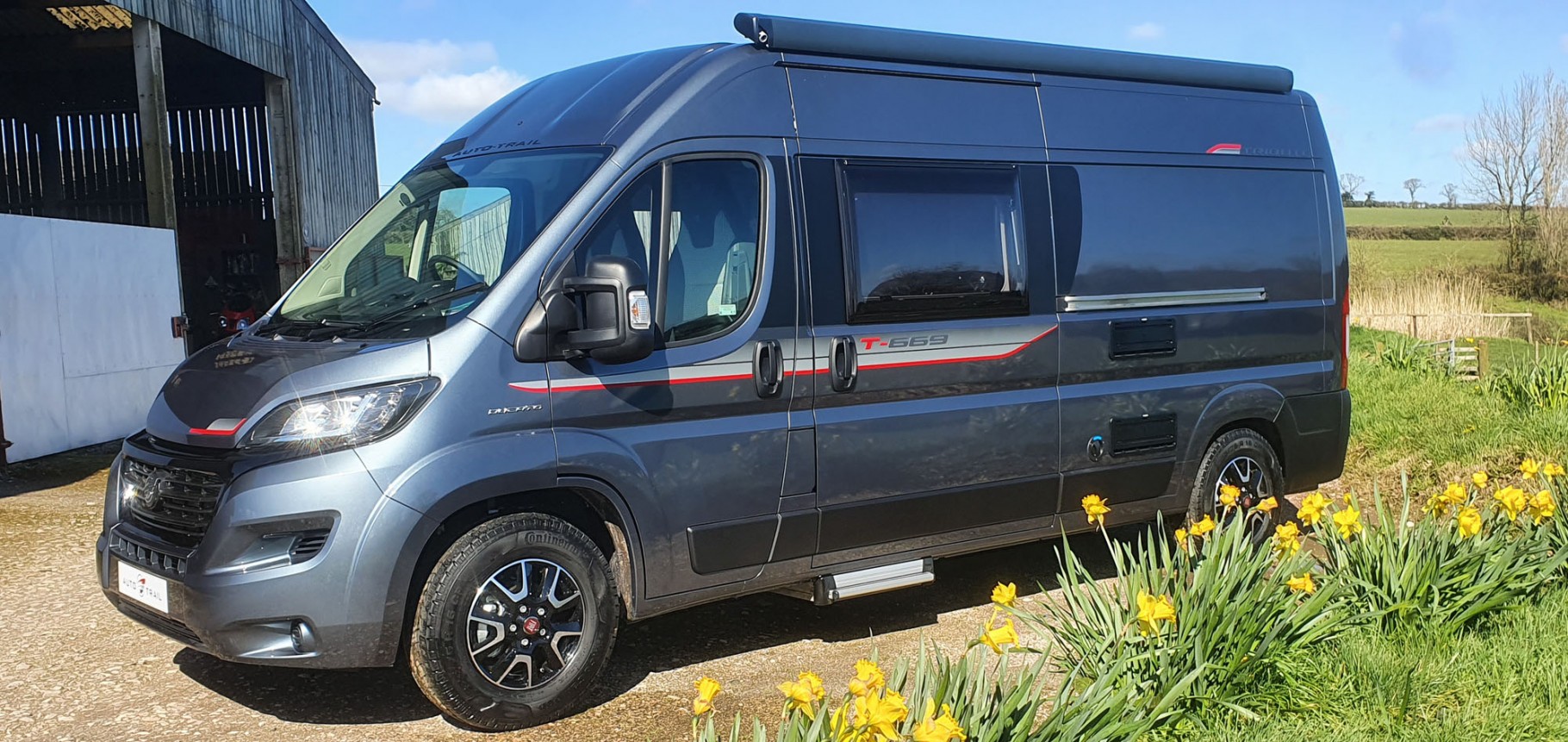 Motorhome hire Exeter Auto Trail Tribute 669