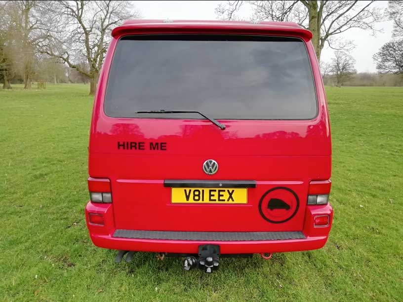 Campervan hire Carlisle - Volkswagen T4 Pop Up Roof