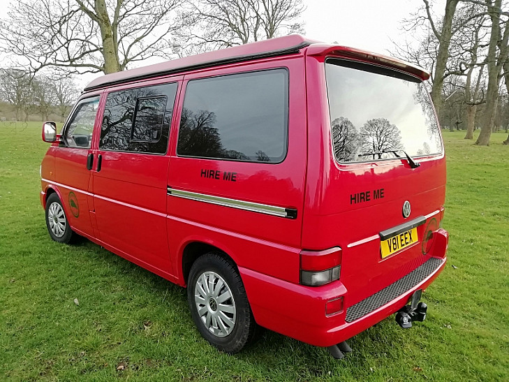 Campervan hire Carlisle - Volkswagen T4 Pop Up Roof