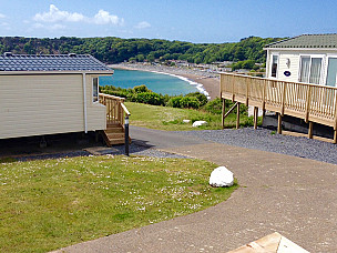 Static Caravan hire Lydstep Haven, Tenby