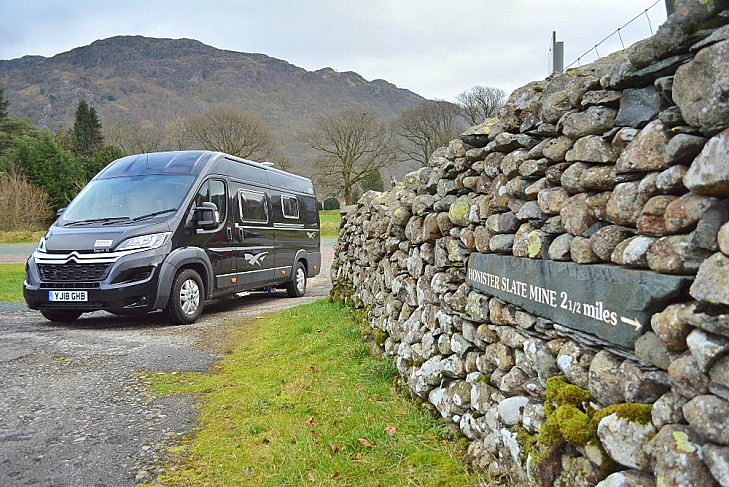 Citroen Relay Wildax Solaris XL hire Kendal