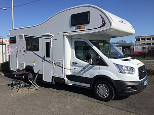 Rollerteam  675 Auto Motorhome  for hire in  Dublin Ireland