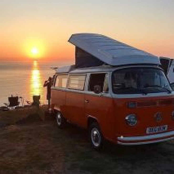 Blossom - Volkswagon T2 Westfalia hire Carnkie