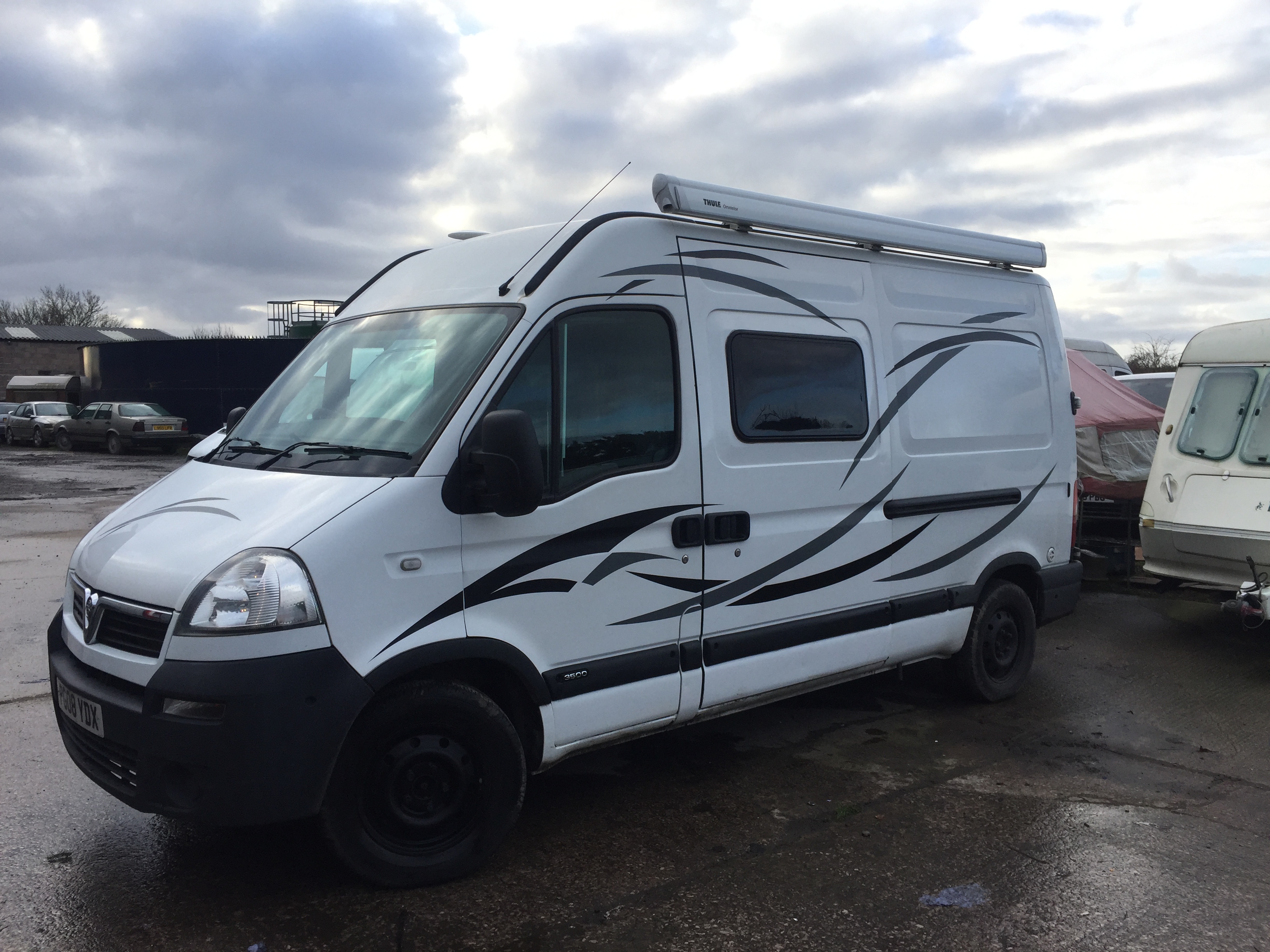 Campervan hire Preston Vauxhall Movano Z5 CD