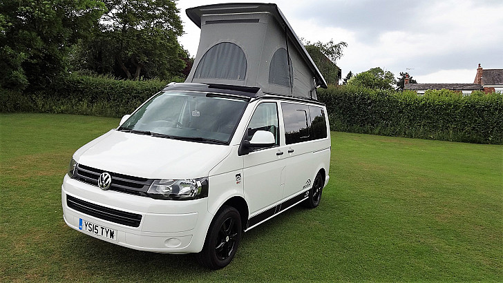 VW T5 Campervan hire Sandiacre