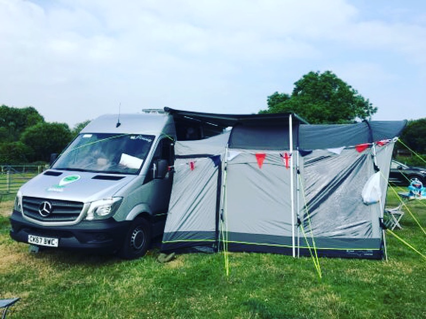 Campervan hire Poole Mercedes LWB Hight Top Sprinter