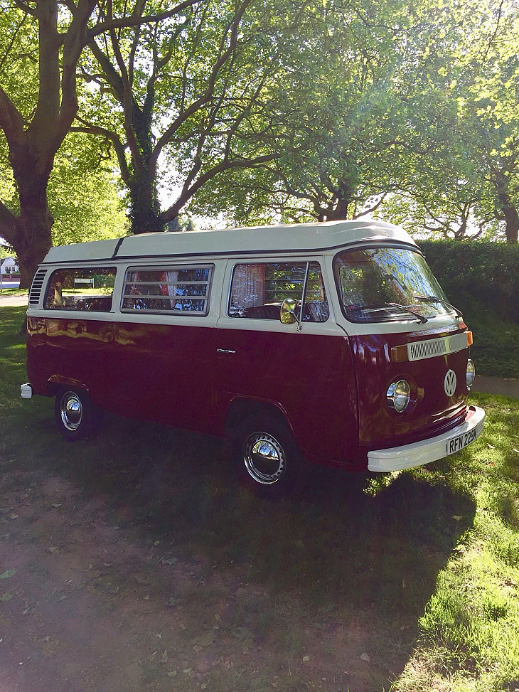 VW T2 Camper Van hire Whatton,