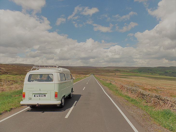 VW Campervan Type 2 hire Nantwich