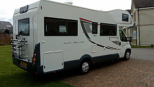 Motorhome hire Westhill, Inverness