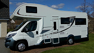 Motorhome hire Westhill, Inverness