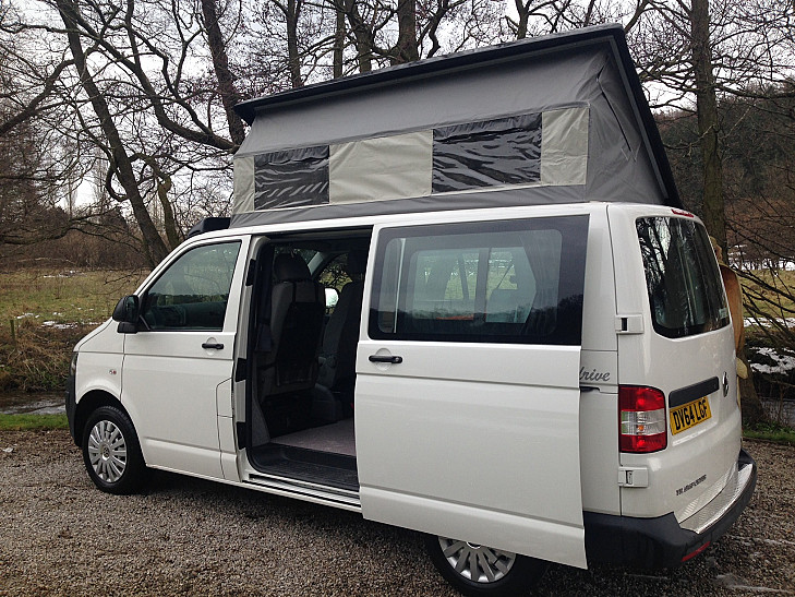 VW T5 Transporter hire Bodfari