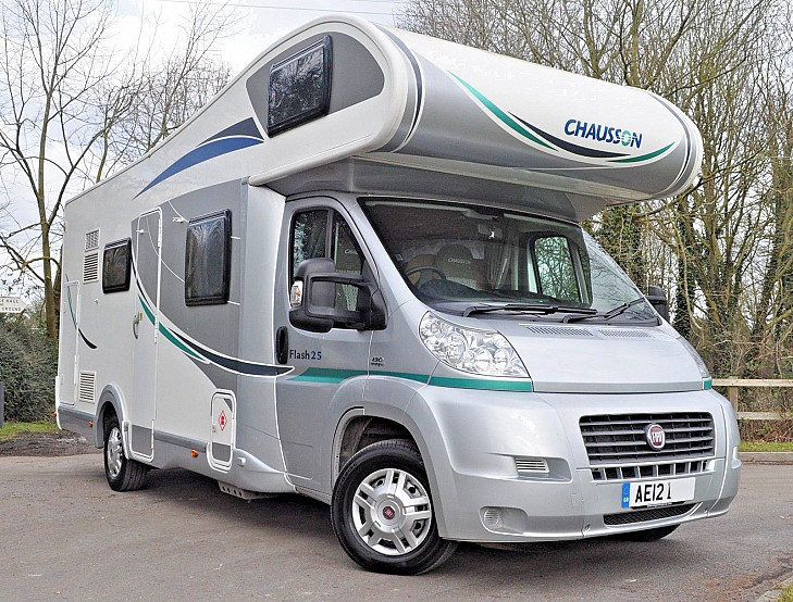 Fiat Ducato Chausson Flash 25 hire Derby