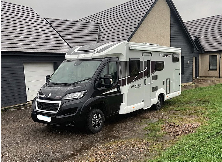 Elddis Platinum Edition 3, 194 hire Peterhead