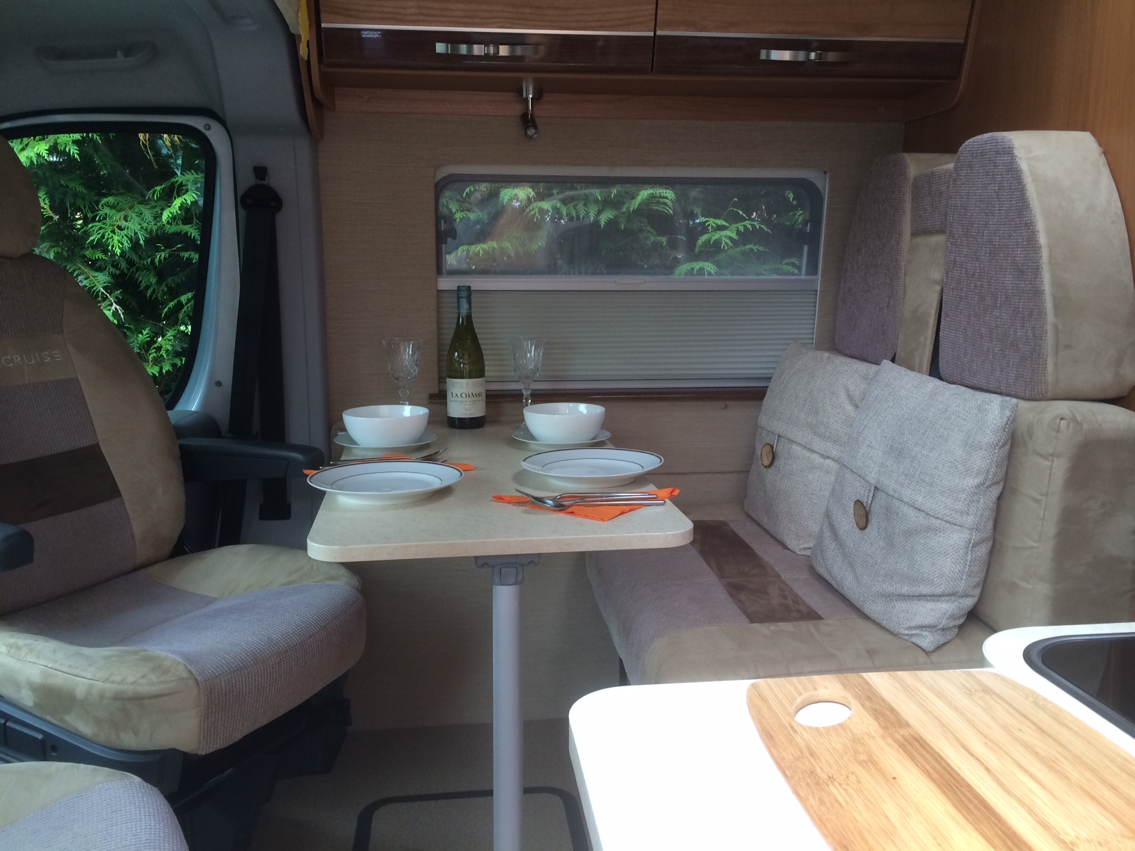 Campervan hire Thatcham, Headley Peugeot Boxer Pace Autocruise