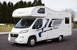 Fiat Swift Escape 644 Motorhome  for hire in  Redruth,