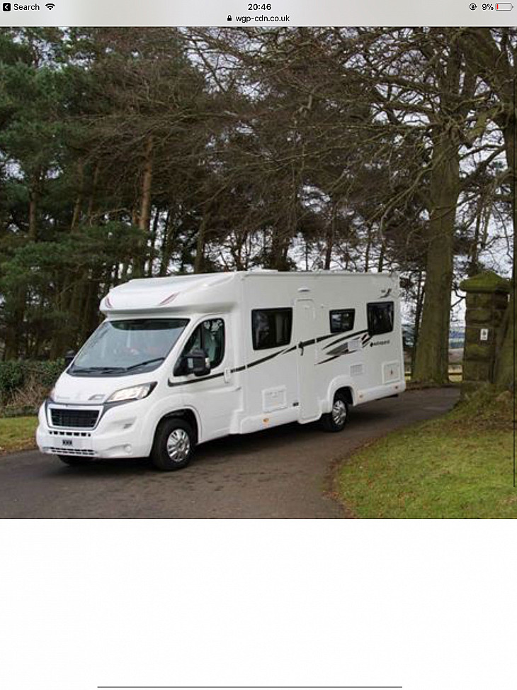 Elddis Autoquest 196 hire Kiltarlity 