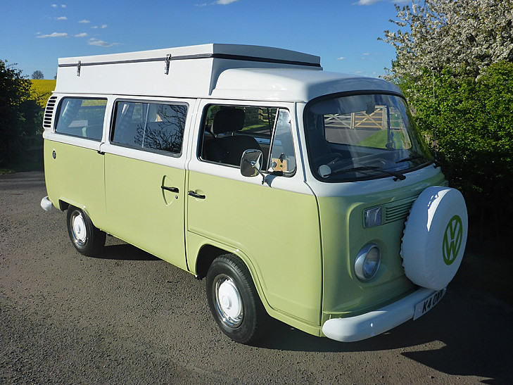 VW T2 Camper Van hire Whatton,