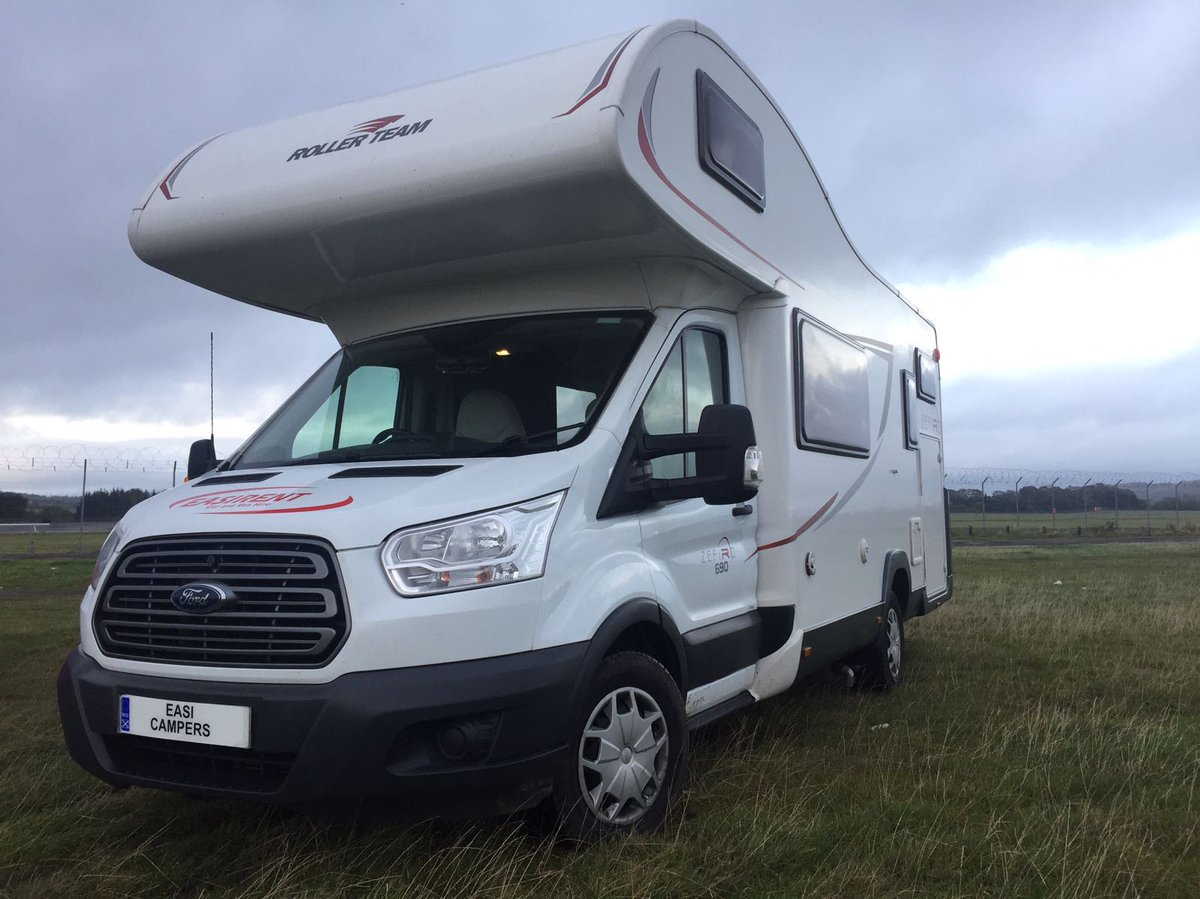 Motorhome hire Liverpool Ford Roller Team Zefiro 6 Berth Motorhome