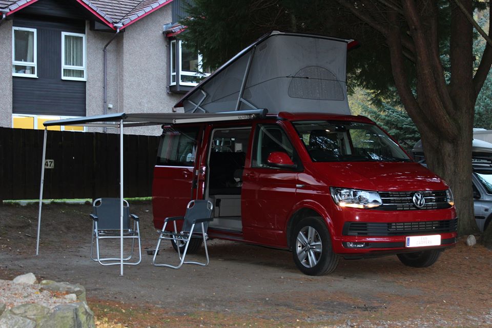 Campervan hire Liverpool VW California 4 Berth Automatic Campervan