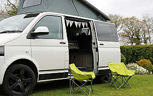 Campervan hire North Tawton