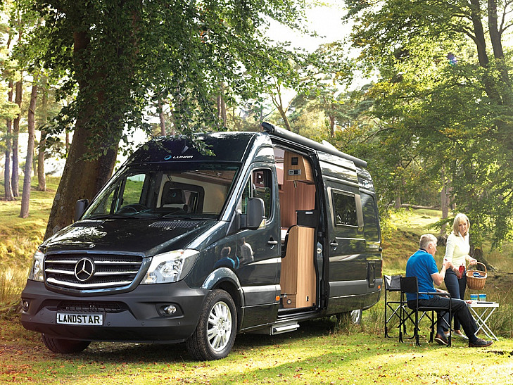 Lunar Landstar luxury two-berth   Mercedes Sprinter Automatic  Motorhome hire Clitheroe