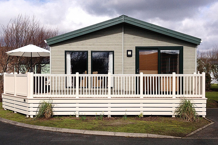 Caravan rental Porthmadog - 3 bed Lodge