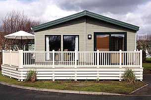 3 bed Lodge Lodge  for hire in  Porthmadog