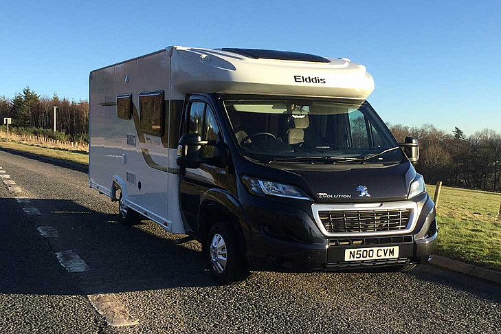 Elddis AutoQuest 155 hire Conon Bridge