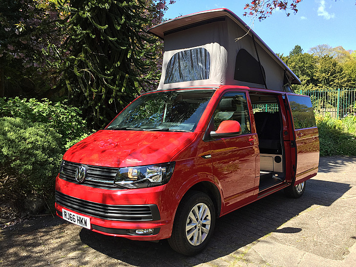 VOLKSWAGEN HIGHLINE T6 'Stanbury' hire Keighley