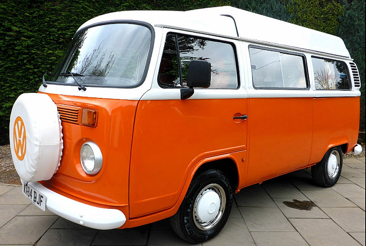 VW T2 Camper Van hire Whatton,