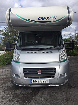 'Ivor' Fiat Chausson Flash 25 Motorhome  for hire in  COLWYN BAY