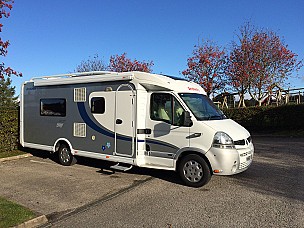 Motorhome hire North Tawton