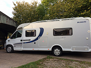 Motorhome hire North Tawton