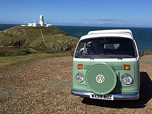 VW T2 Brazilian model Campervan  for hire in  Mathry